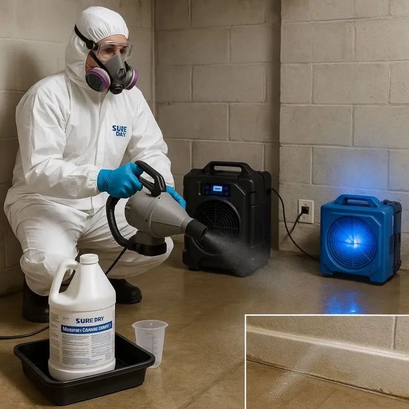 Sanitization and Odor Removal process in Lehighton, PA