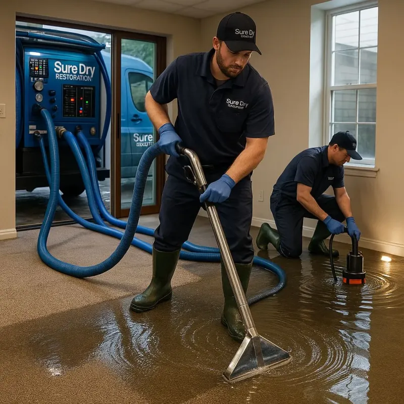 Water Extraction and Removal process in Lehighton, PA